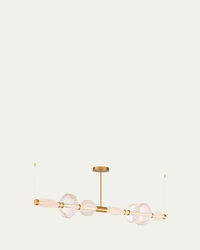 Studio M Gusto 71" Led Horizontal Pendant In Gold