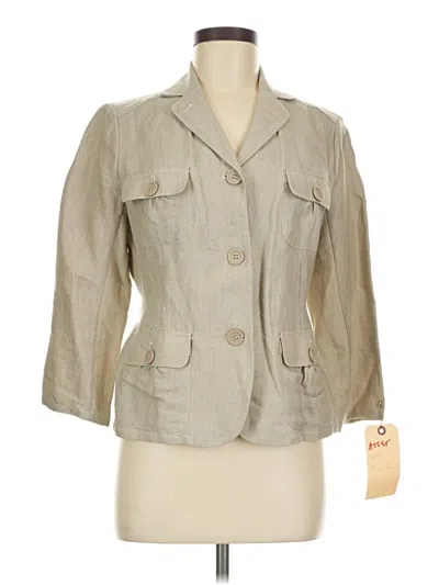 Pre-owned Studio M Jacket In Tan