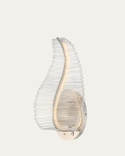 Studio M Lillet 16" Wall Sconce In Polished Nickel