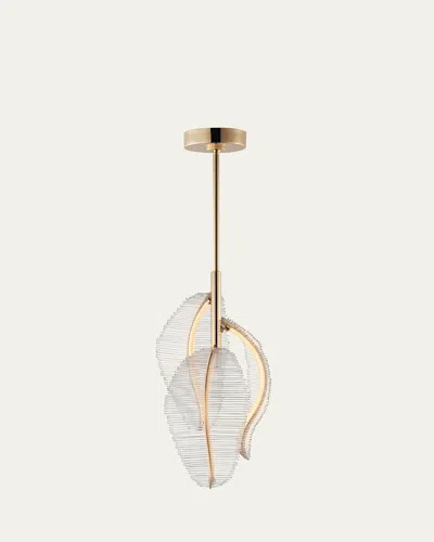 Studio M Lillet 20" 3-light Chandelier In Gold