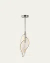 Studio M Lillet 20" 3-light Chandelier In Polished Nickel