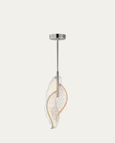 Studio M Lillet 20" 3-light Chandelier In Polished Nickel