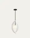 Studio M Mat Sanders Design From  Chips 1-light Pendant - Matte White In Matte White