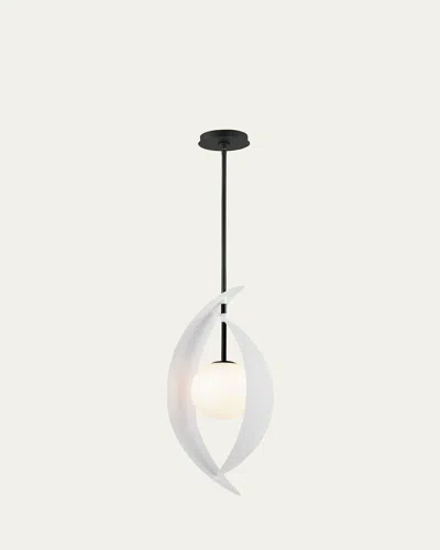 Studio M Mat Sanders Design From  Chips 1-light Pendant - Matte White