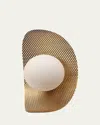 Studio M Mat Sanders Design From  Chips Led Sconce - Aged Brass In Natural Aged Brass