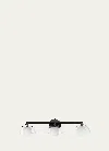Studio M Mat Sanders Design From  Domain 3-light Wall Sconce - Clear/black In Black