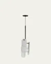 Studio M Nina Magon Design From  Megalith Cord Hung Pendant In Spanish Alabaster