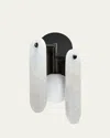 Studio M Nina Magon Design From  Megalith Wall Sconce In Spanish Alabaster