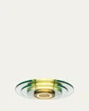 Studio M Nina Magon Design From  Stratum 1-light Led Wall/flush Mount In Natural Aged Brass
