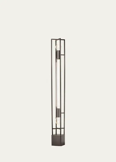 Studio M Nina Magon Design From  Zeppelin Led Floor Lamp In Gray