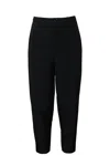 Studio M Radish High-rise Balloon Tapered Pants In Black
