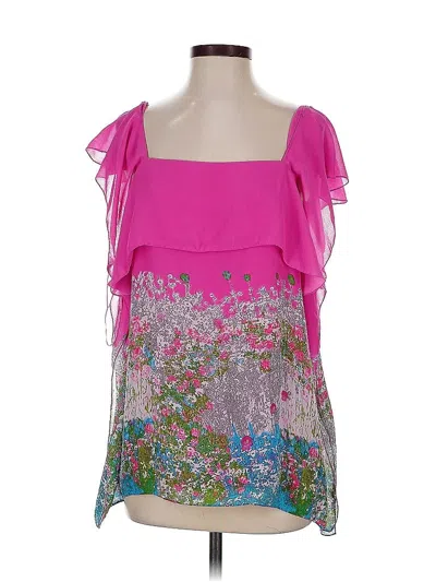 Pre-owned Studio M Sleeveless Blouse In Pink