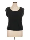 Studio M Sleeveless T-shirt In Black