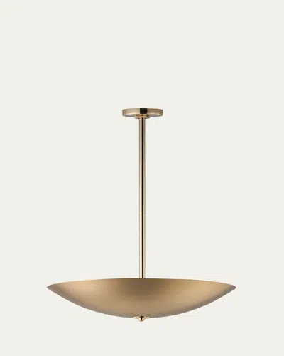 STUDIO M VESTA 24" FRENCH GOLD LED PENDANT