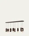 Studio M X Nina Magon Design From  Stitched 8-light Pendant