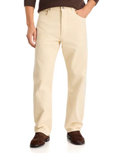 Studio Nicholson 90s Corduroy Straight Fit Pants In Purple