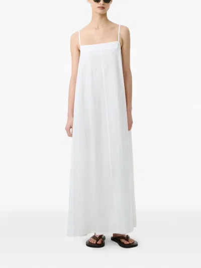 Studio Nicholson Achille Midi Dress In White