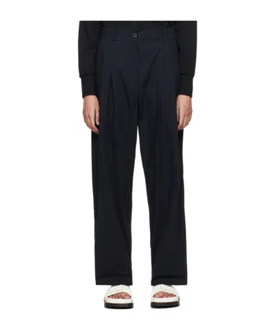 Studio Nicholson Acuna Casual Pants In Black