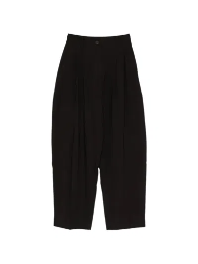 Studio Nicholson Acuna Double-pleat Trousers In Black