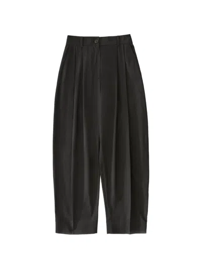 Studio Nicholson Acuna Pleated Trousers In Black