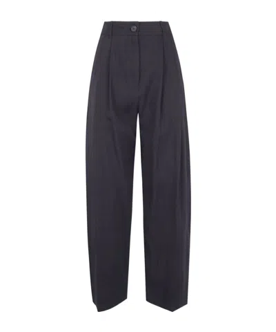Studio Nicholson Acuna Pleated Trousers In Blue