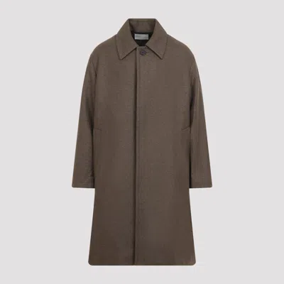 Studio Nicholson Ady Wool Overcoat For Men In Green