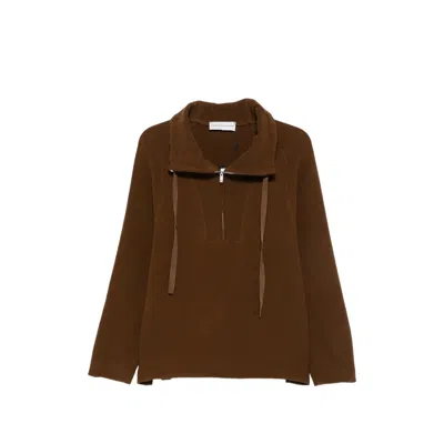 Studio Nicholson Aegon Teddy Sweater In Green