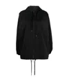 Studio Nicholson Alpine Drawstring-hood Jacket In Black
