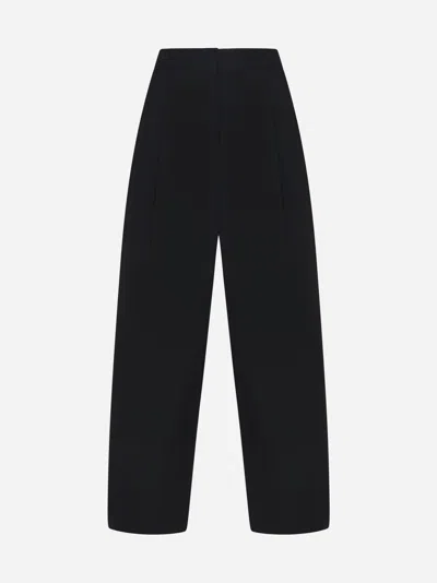 STUDIO NICHOLSON ANSELL VISCOSE-BLEND TROUSERS