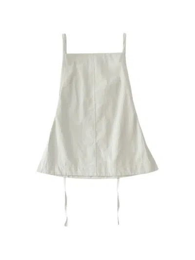 Studio Nicholson "apron" Top In White
