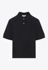 Studio Nicholson Balato Polo T-shirt In Black