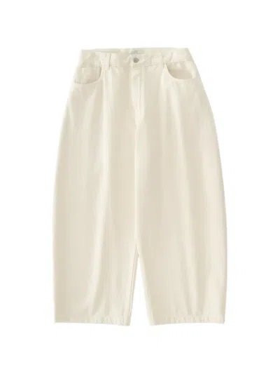 Studio Nicholson Balloon Jeans In White