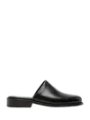 Studio Nicholson Black Barlow Slip-on Loafers In Black