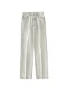 Studio Nicholson Barra Five-pocket Jeans In Silver