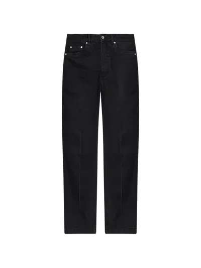 Studio Nicholson Barra Straight-leg Jeans In Black