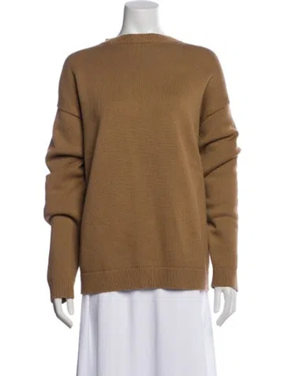 Pre-owned Studio Nicholson Bateau Neckline Sweater In Neutral
