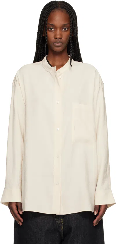 Studio Nicholson Beige Donan Shirt In Neutral