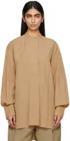 Studio Nicholson Beige Frink Shirt In Sand