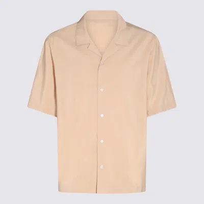 STUDIO NICHOLSON STUDIO NICHOLSON BEIGE VISCOSE BLEND SHIRT