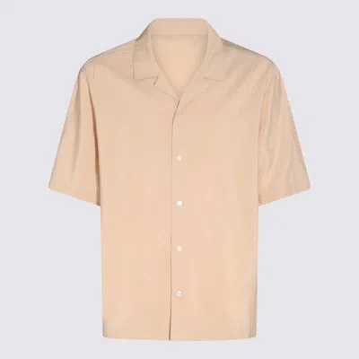 STUDIO NICHOLSON STUDIO NICHOLSON BEIGE VISCOSE BLEND SHIRT