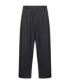 Studio Nicholson Belt Loop Casual Pants In Black