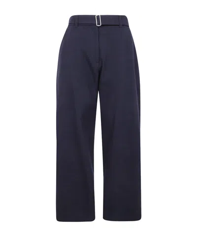 STUDIO NICHOLSON BELT LOOP CASUAL PANTS