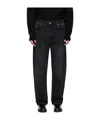 Studio Nicholson Black Riso Jeans In Black