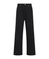 Studio Nicholson Marylebone Jean Tailored Trousers Belt Loops In Black