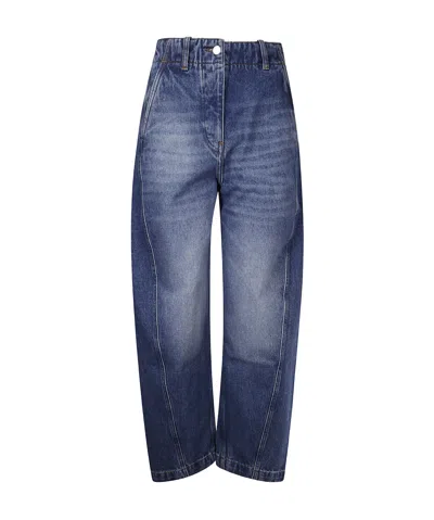 Studio Nicholson Belt-loop Jeans In Blue
