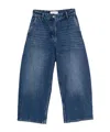Studio Nicholson Belt Loop Jeans In Blue