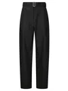 Studio Nicholson Blue Twill Doring Pant In Black