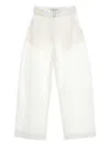 Studio Nicholson Round Leg Cotton Trousers
