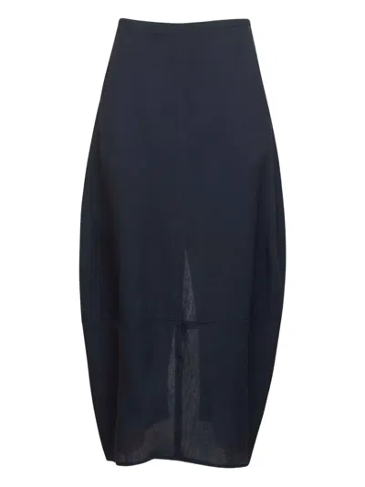 Studio Nicholson Beni Skirt In Blue