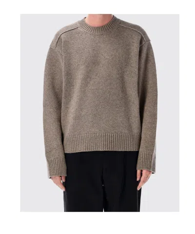 Studio Nicholson Berez Ribbed Knitted Sweater In Multicolor